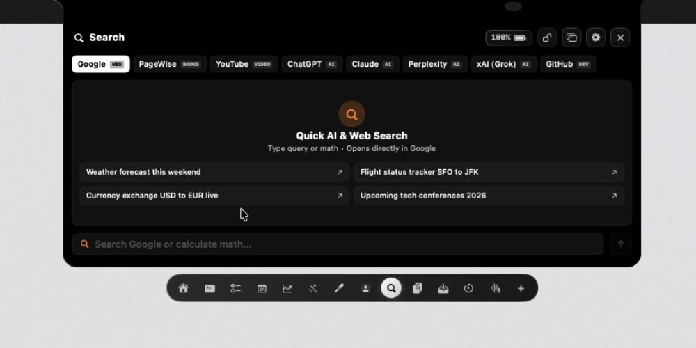 AI Quick Search & Web Assist