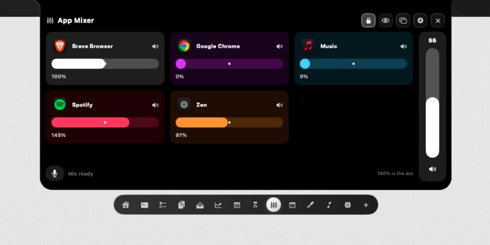 Per-App Sound & Volume Mixer
