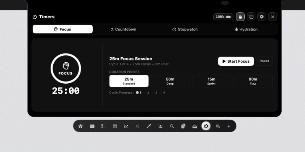 Pomodoro & Precision Timers
